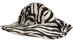 Uptown Sun Hat, Zebra