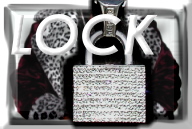 Padlock Bling w/Chain    [SOLD OUT]