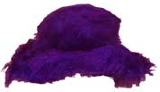 Purple Fur Pimp Hat