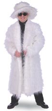 Phat Fur Pimp Coat (White)