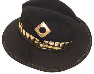 Real 70s Wool Fedora - Brown