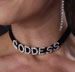 "Ladies Velvet ""Goddess"" Choker   [SOLD OUT]"
