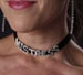 "Ladies Velvet ""Mistress"" Choker"