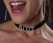 "Ladies Velvet ""Slut"" Choker      [SOLD OUT]"