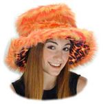 "Pimp Hat - Fur Bucket ""Sunset"""
