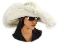 Pimp Hat - White Fur Hat #2