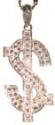 "Gold 5"" Dollar Necklace  [SOLD OUT]"