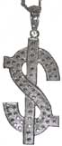 "Silver 5"" Dollar Necklace  [SOLD OUT]"