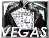 Playing Cards Bling w/Chain [SOLD OUT]