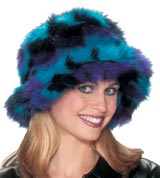 Black, Blue & Purple Hat
