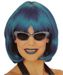 Value Bob Wig (Neon Blue)