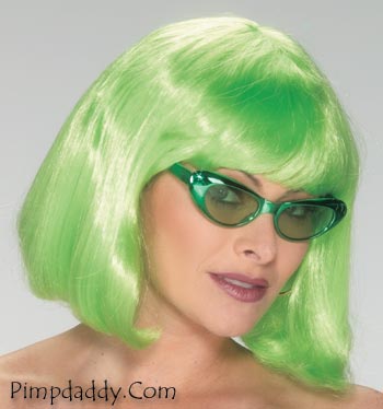 Value Bob Wig (Lime Green)