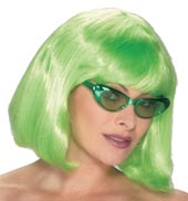 Value Bob Wig (Lime Green)