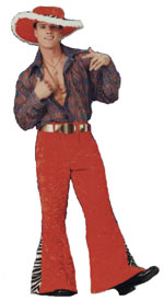 Orange Pimp Suit Pants