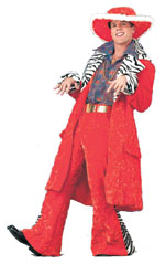 Orange Pimp Suit JACKET ONLY