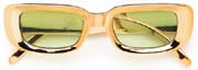 Gold Slim-Line Pimp Glasses  [SOLD OUT]