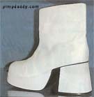 Platform Shoes - Pimp Shoes from Pimpdaddy (White Fur)