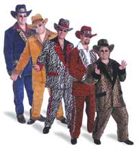 Purple with Leopard Pimp Suit