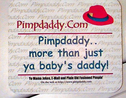 Pimpdaddy.Com "Original" Mousepad