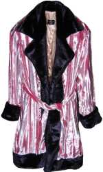 Pimpdaddy&reg; Big Baller&trade; - Pink Minky Velvet w/Purple Fur Suit [SOLD OUT]