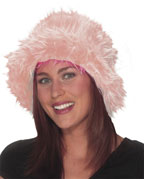 Pink Bucket Pimp Hat