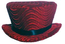 Pimp Hat - Red Compact Hat